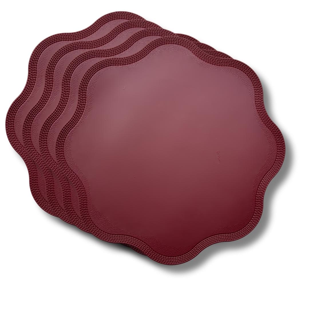 No Mess Placemat Burgandy