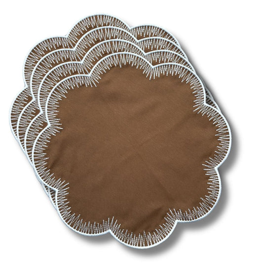 The Olivia Placemat in Brown