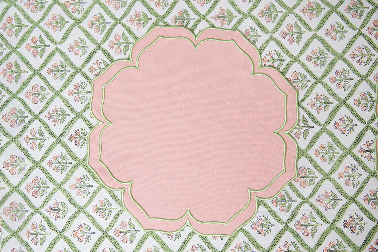 The Peony Placemats Set of 4