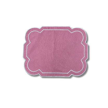 The Lea Placemats Pink Set of 4
