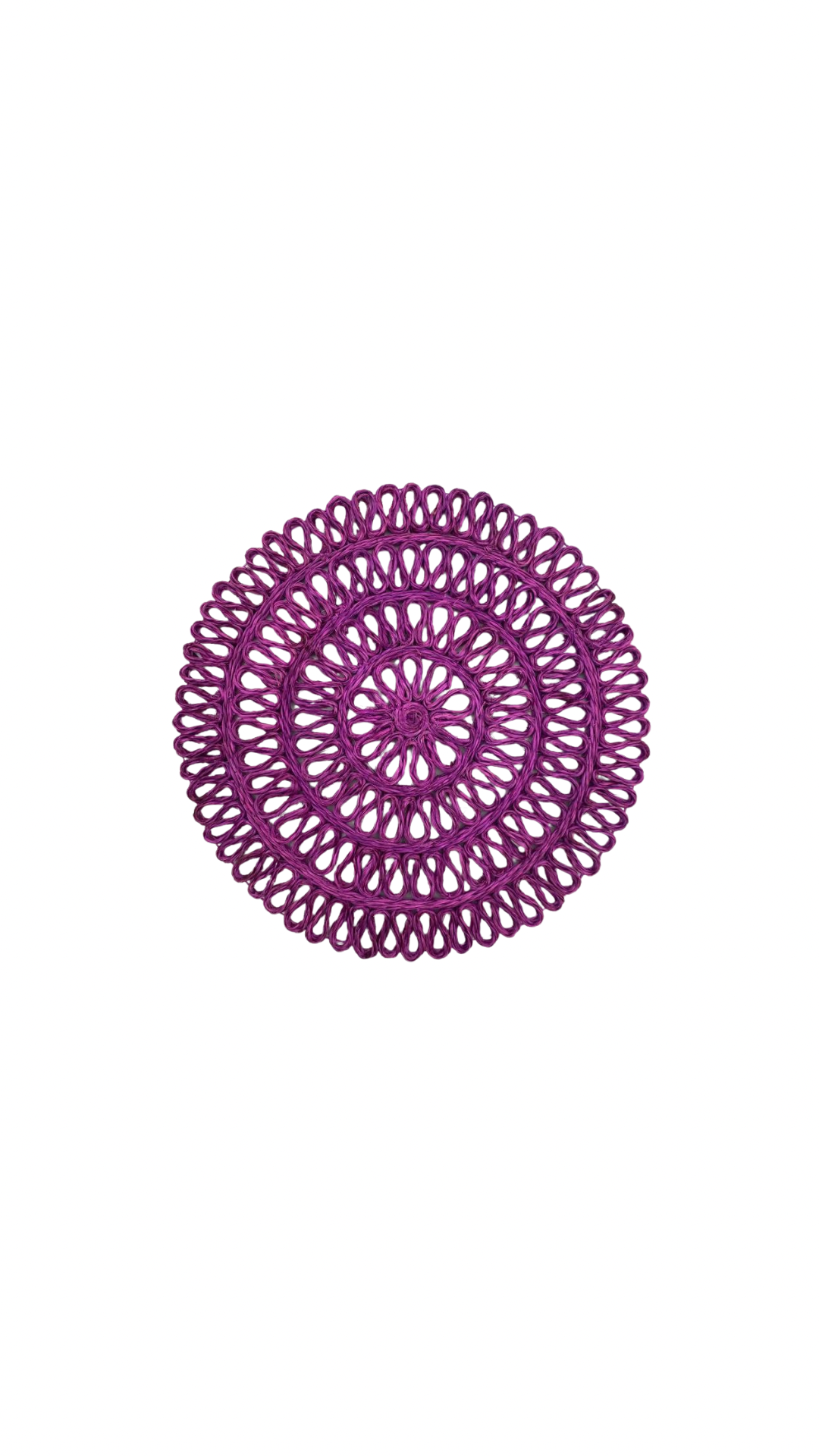 Lupin Purple Placemat by Amelia Carter