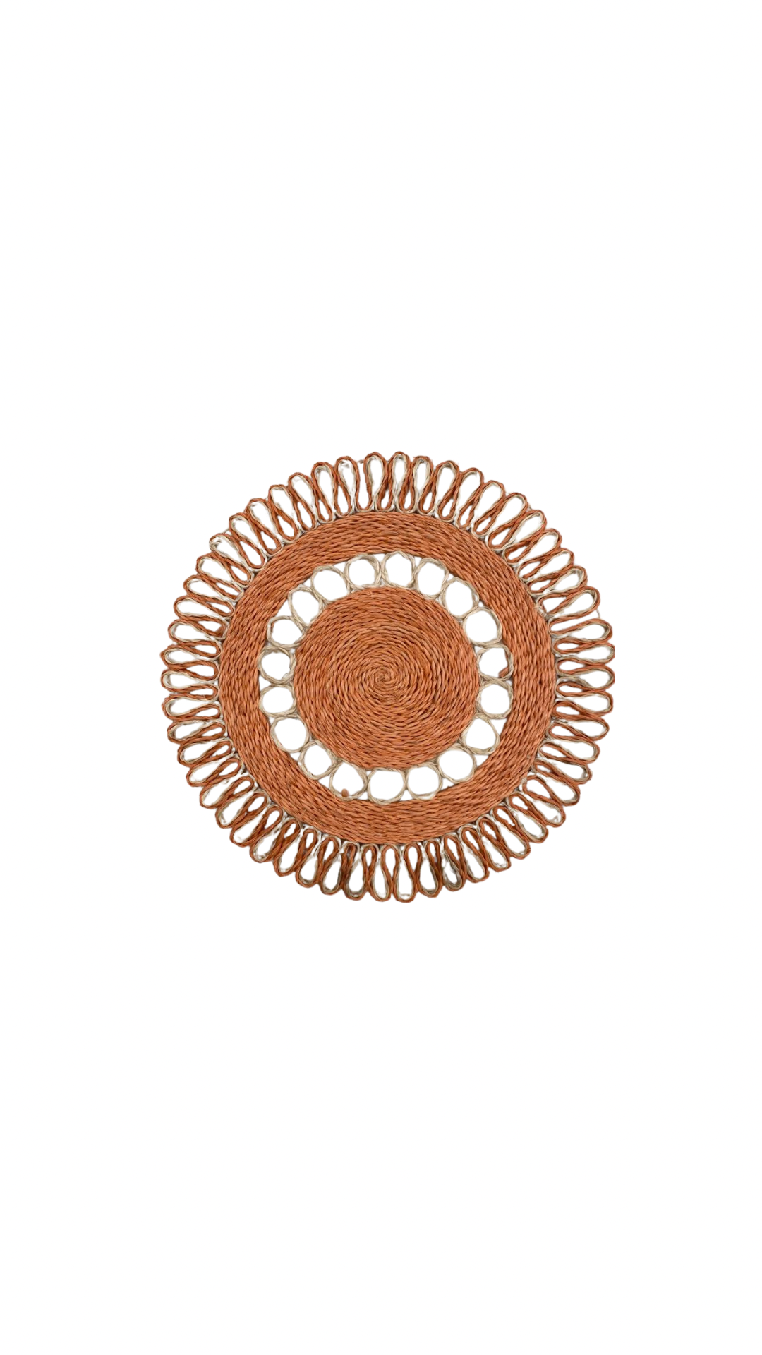 Peach Sorbet Placemat by Amelia Carter