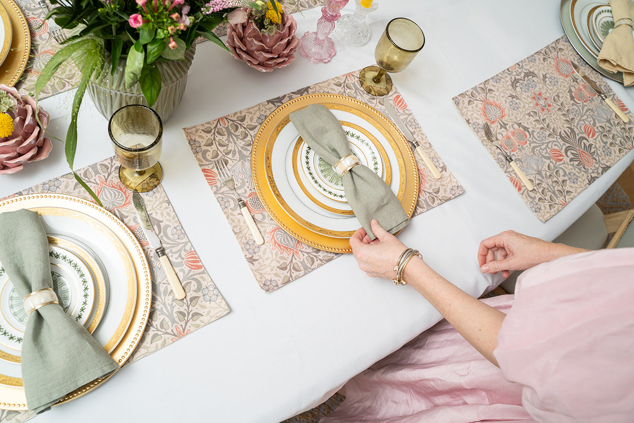 The Pink Vine Placemat
