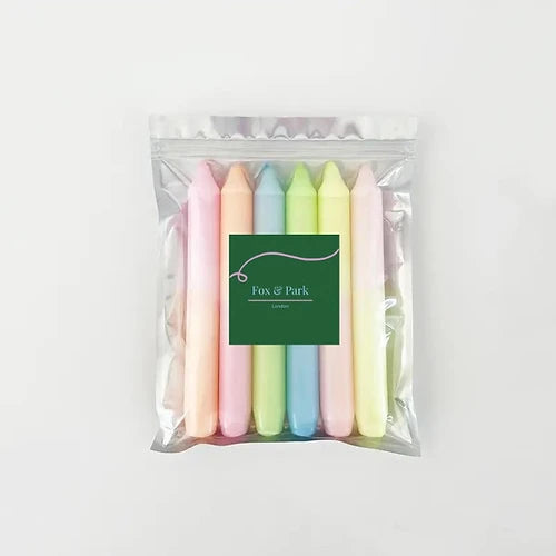 The Rainbow Candle Set