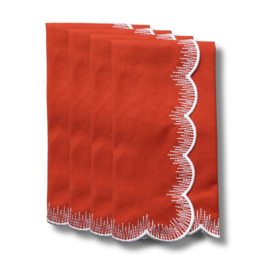 The Olivia Napkins in Orange