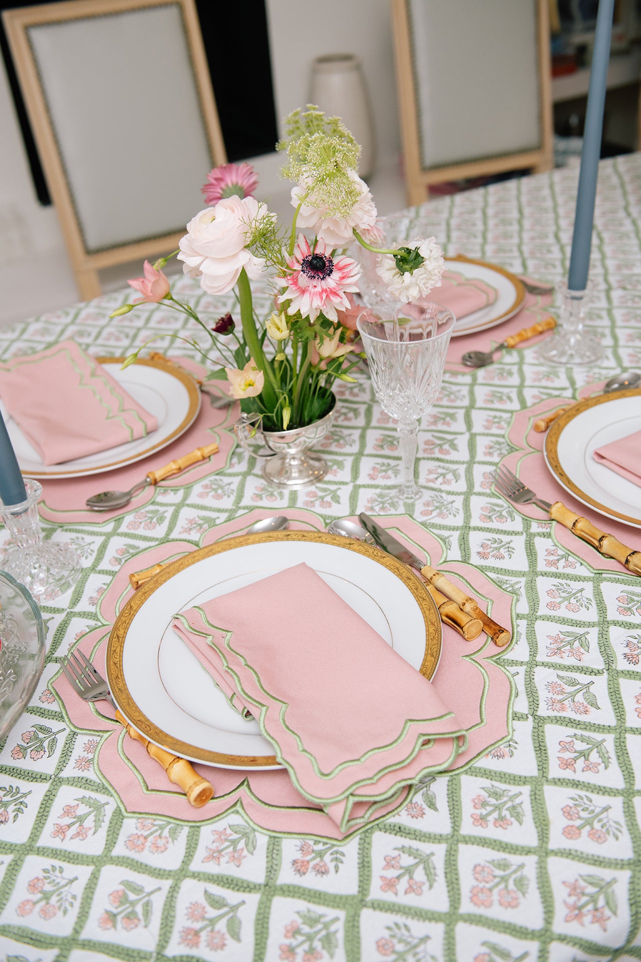 The Peony Napkins Set of 4