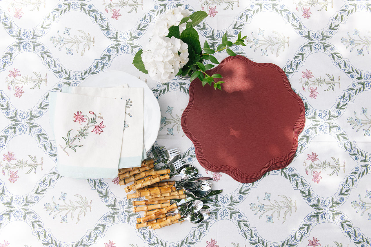No Mess Placemat Burgandy