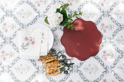 No Mess Placemat Burgandy