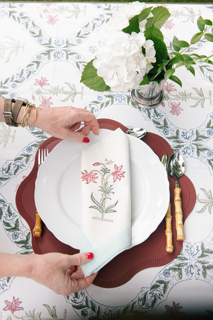 No Mess Placemat Burgandy