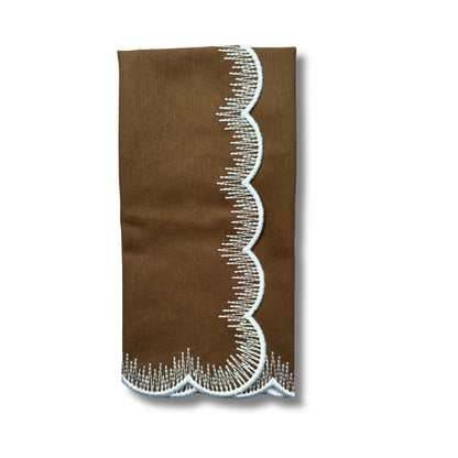 The Olivia Napkins in Brown
