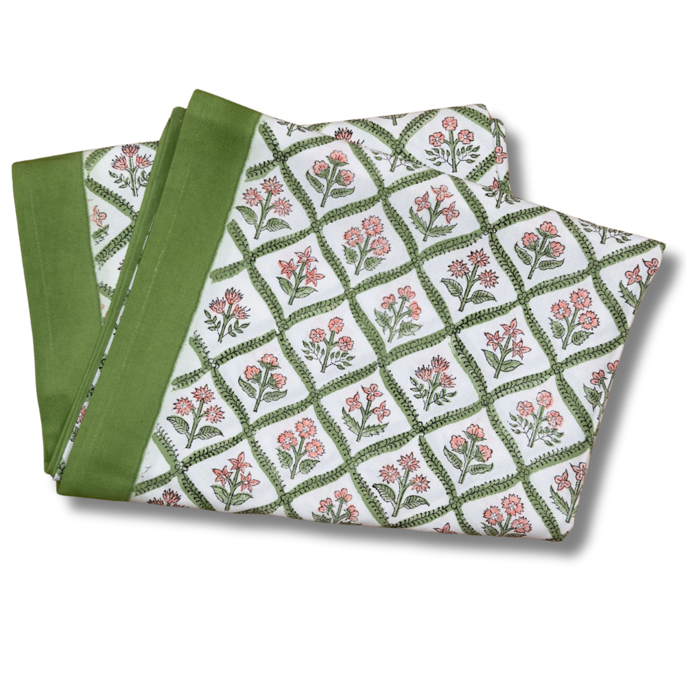 The Andrea Tablecloth and Napkins SMALL Bundle