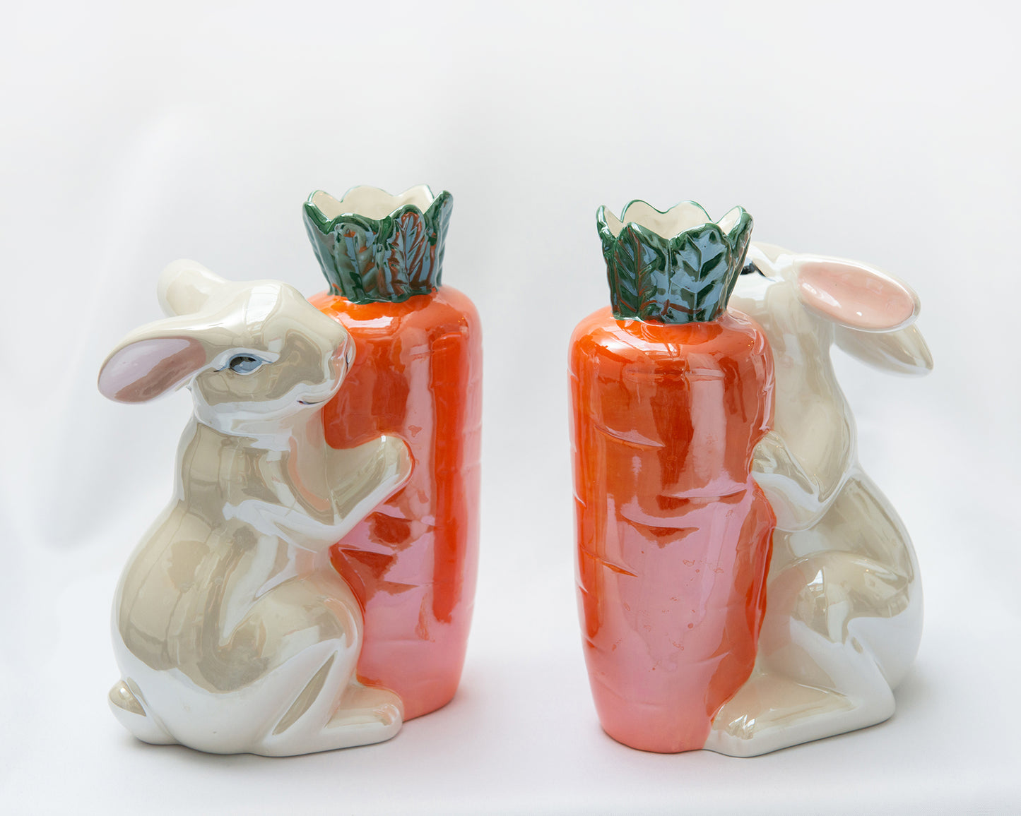 Bunny with Carrot Vase