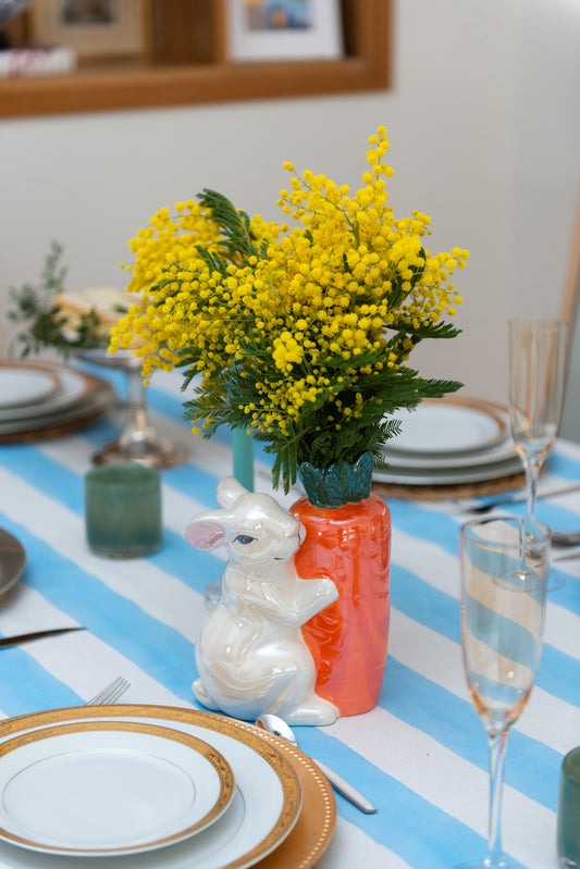 Bunny with Carrot Vase